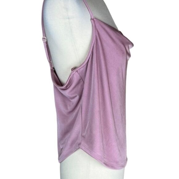 NWOT Wild Fable Cowl Neck Spaghetti Strap Tank Top in Rose Color Size L - Picture 6 of 14